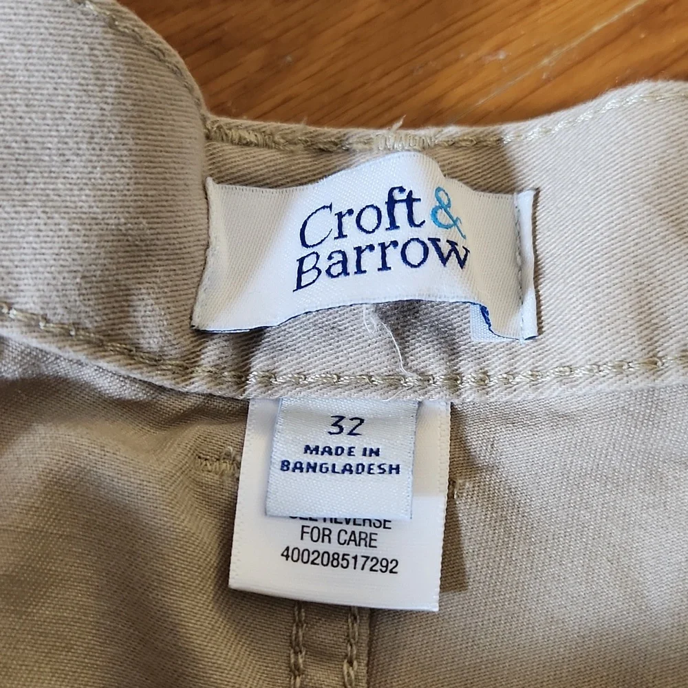 Side Elastic Cargo Pants - Beige